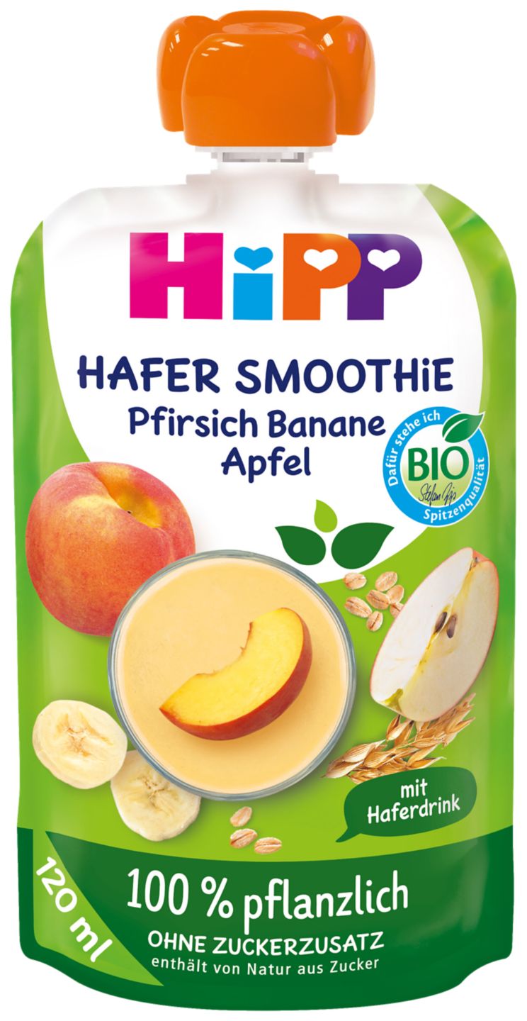 Смути 120 гр различни видове (Hipp BIO)