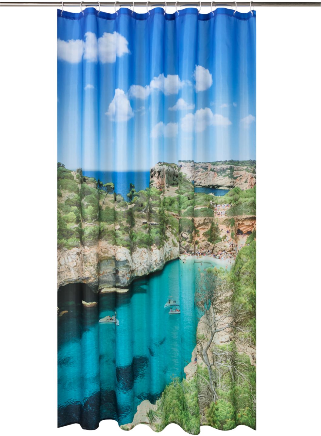 Завеса за баня 180 x 200 см (LIVARNO)