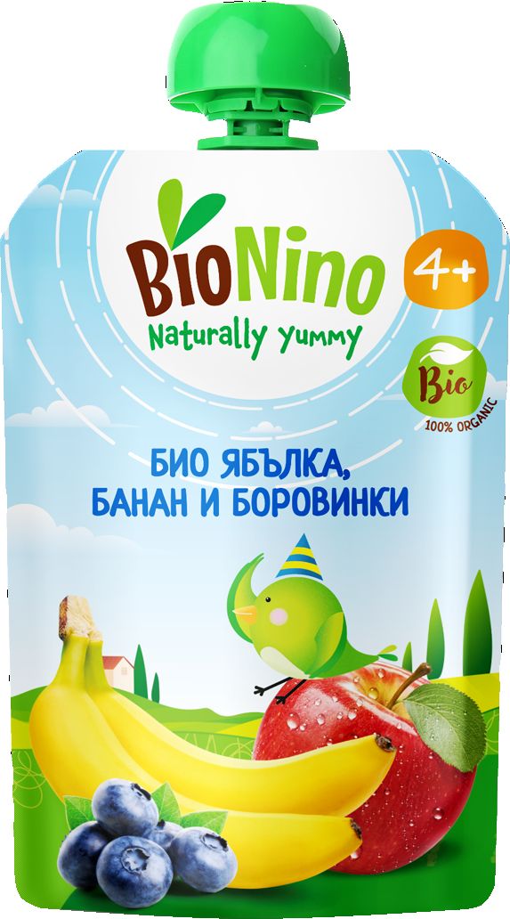 био плодов пауч различни видове, 90 гр (BioNino)