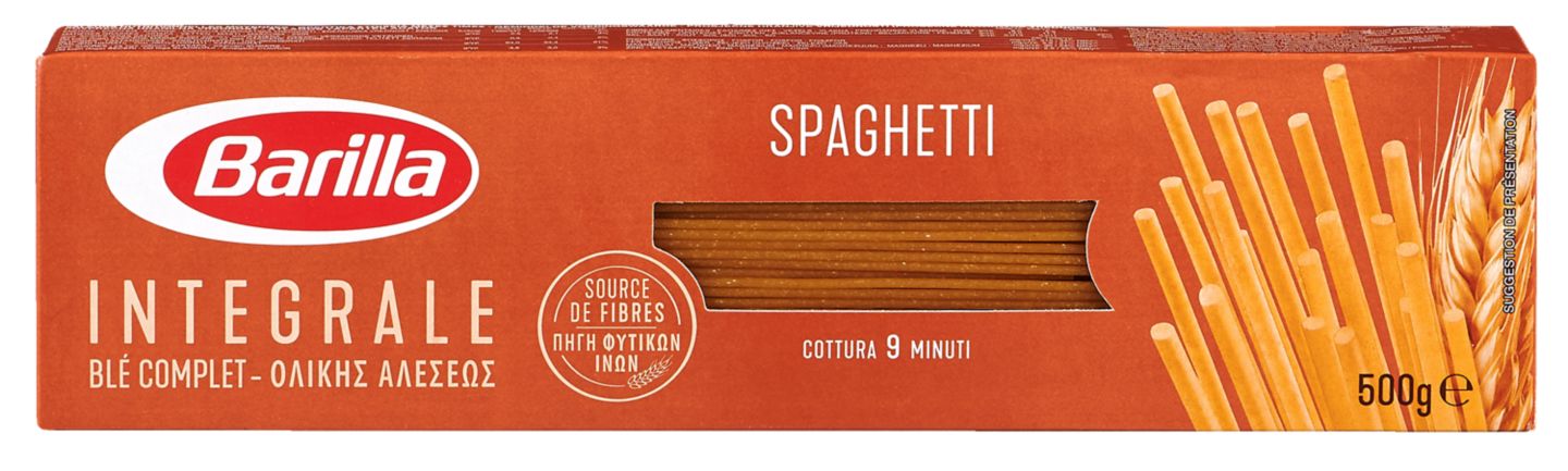 Спагети пълнозърнести (BARILLA)