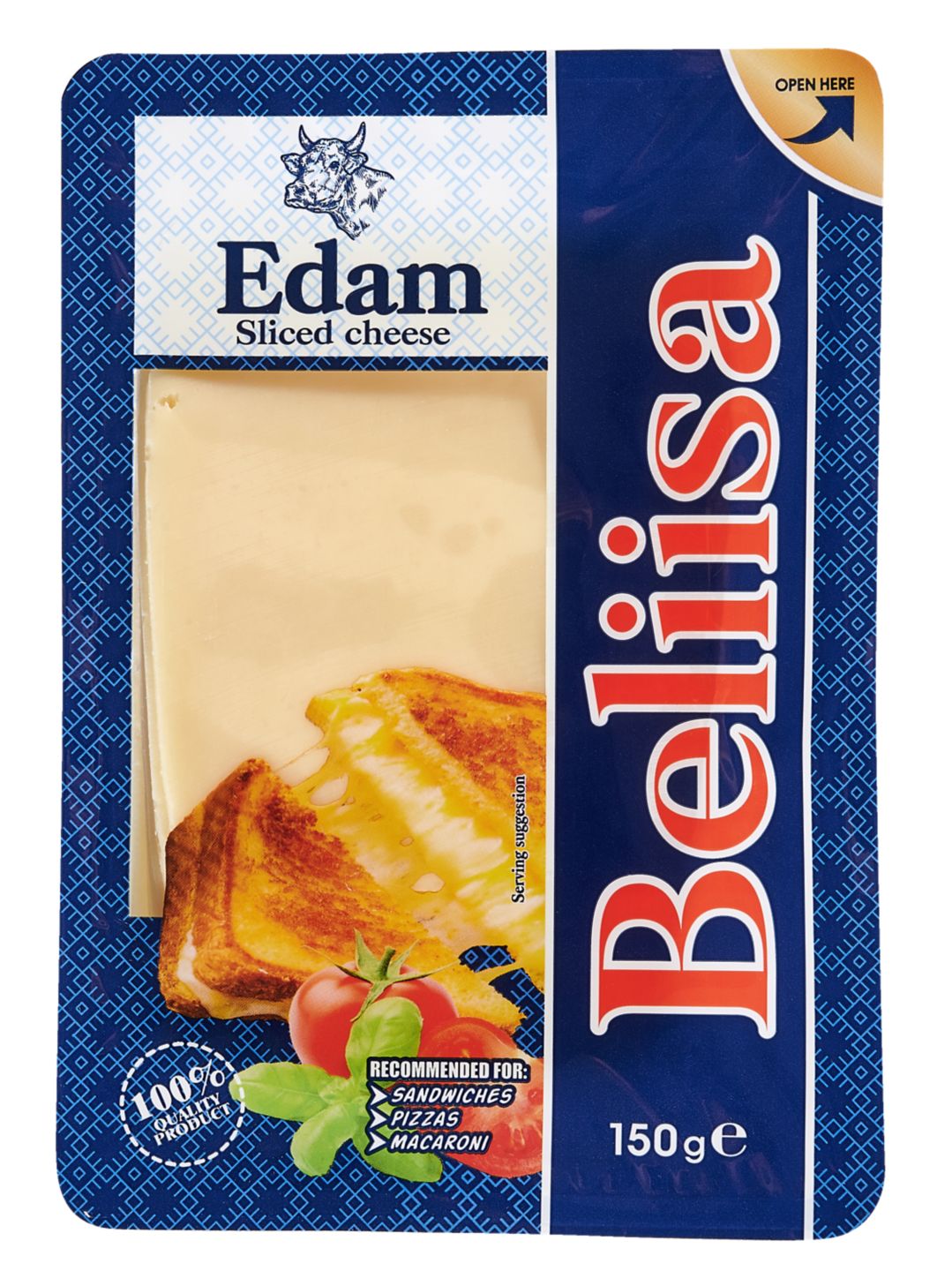Едам, Гауда или Ементалер слайс (BELIISA)