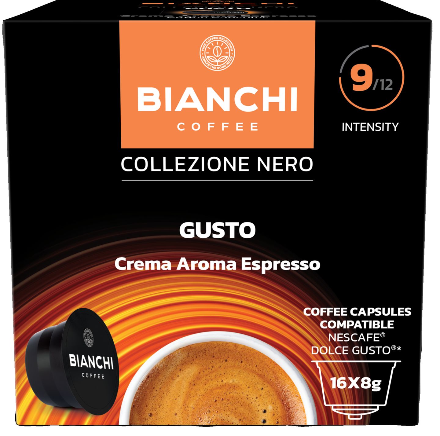 Кафе капсули различни видове (Bianchi Nero)