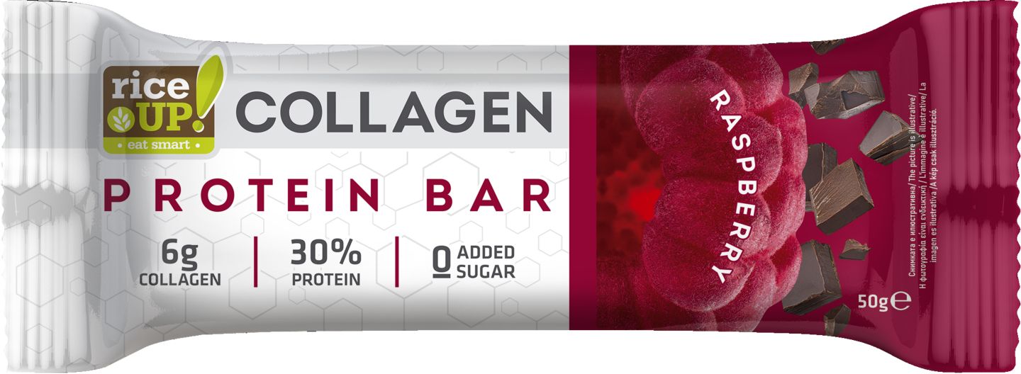 Протеиново барче Collagen различни вкусове (Rice UP)