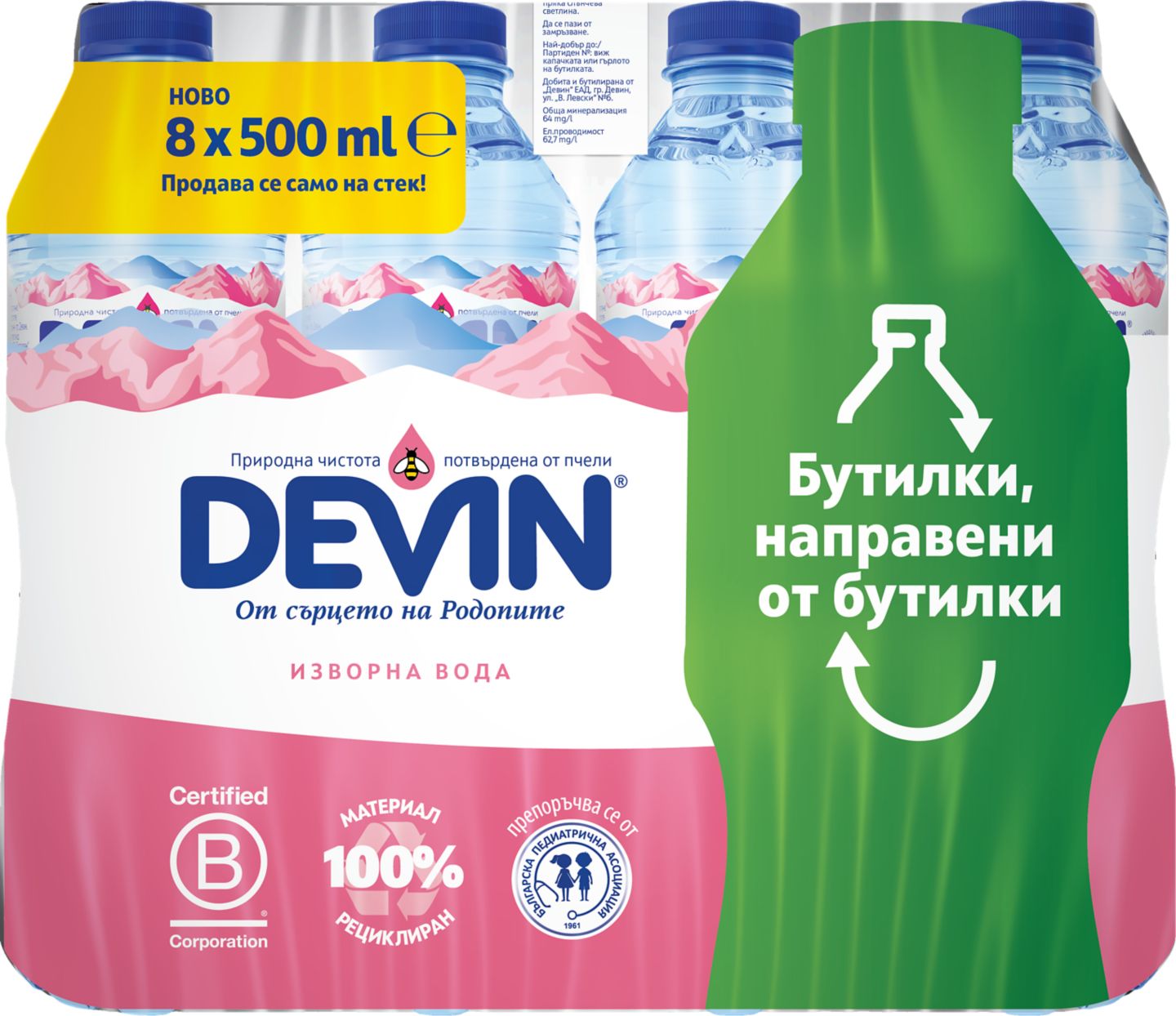 Вода различни видове (Devin)