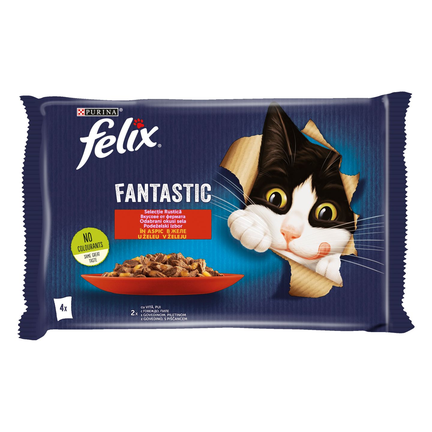 Храна за котки различни видове (Felix Pouch)