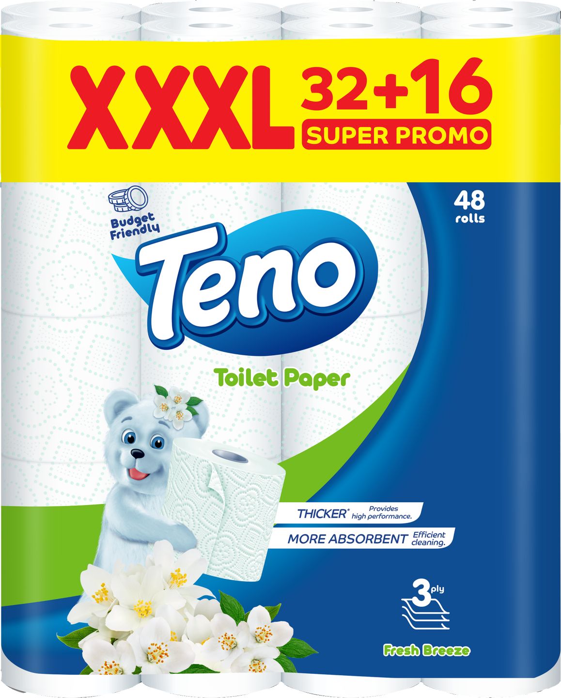 Тоалетна хартия Fresh Breeze (TENO)