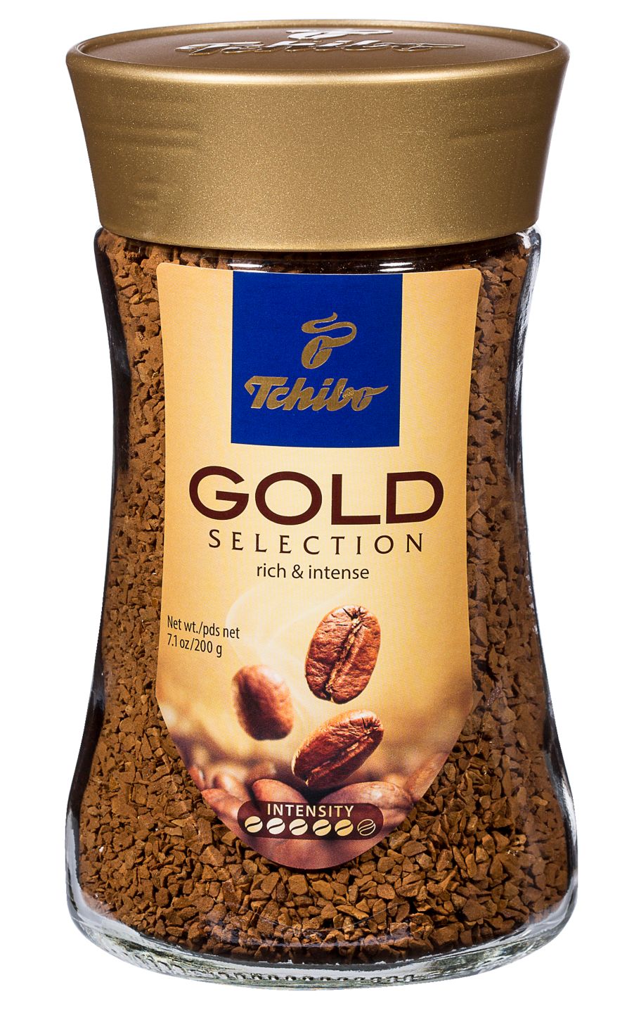 Разтворимо кафе Gold Selection (Tchibo)