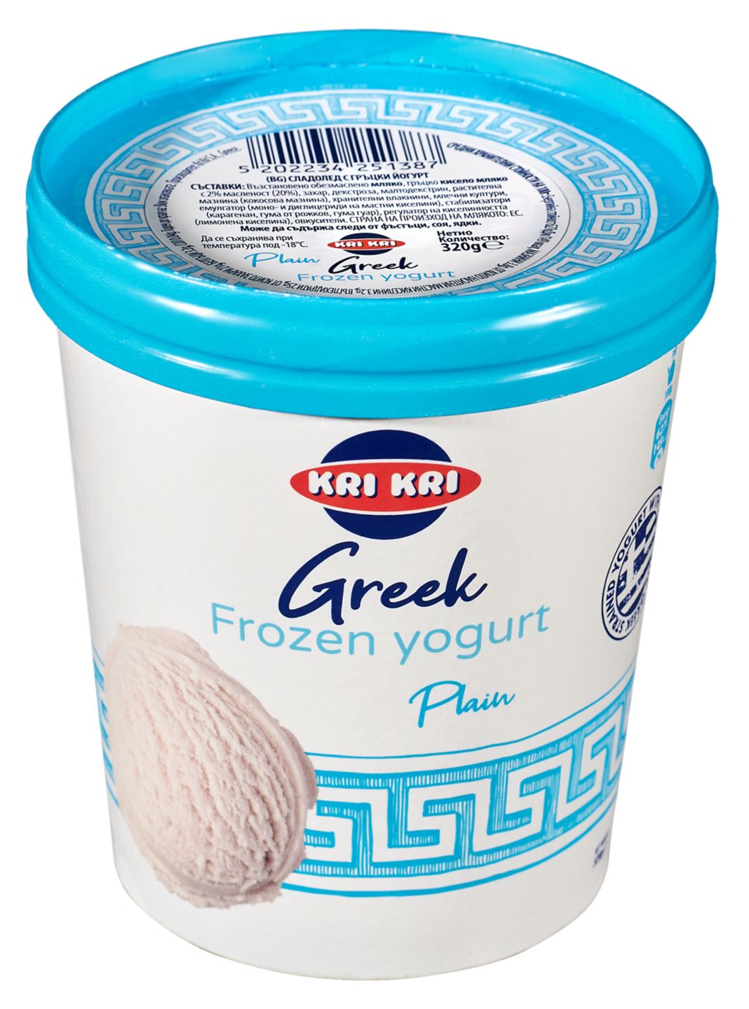 Замразен йогурт различни вкусове (Kri Kri)