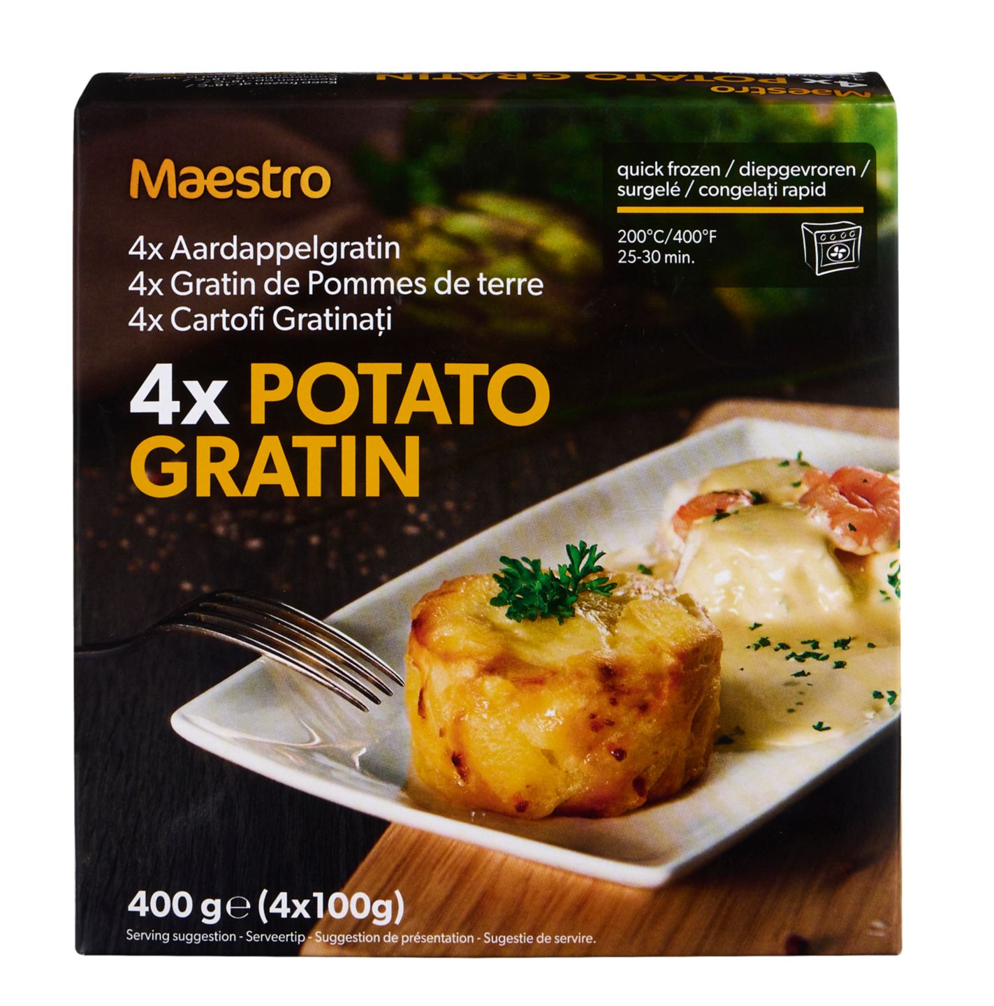 Картофен огретен замразен (MAESTRO)