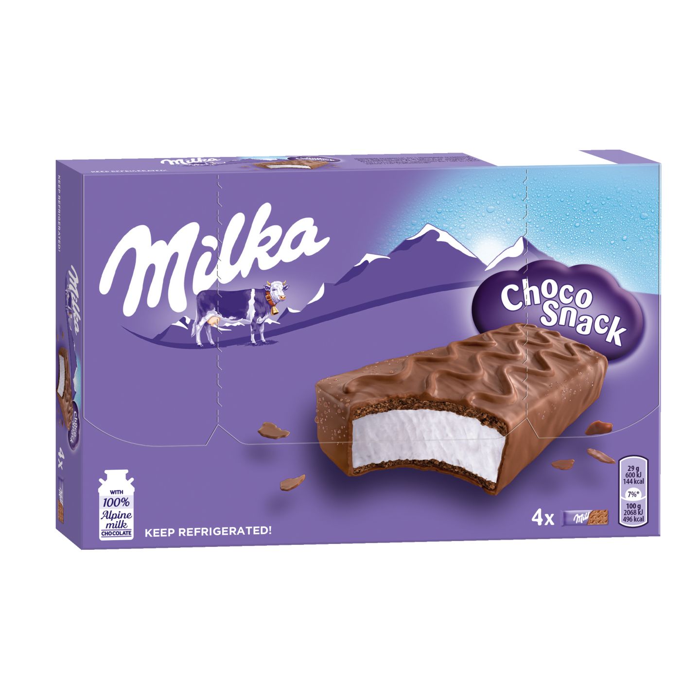 Млечен десерт снак (MILKA)