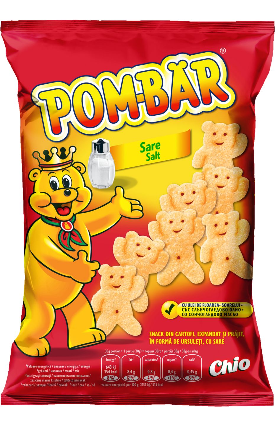Картофени мечета различни вкусове (Pom Bar)
