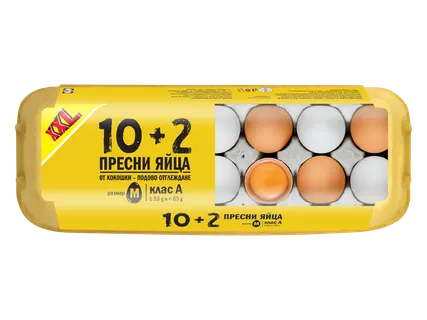 Пресни яйца