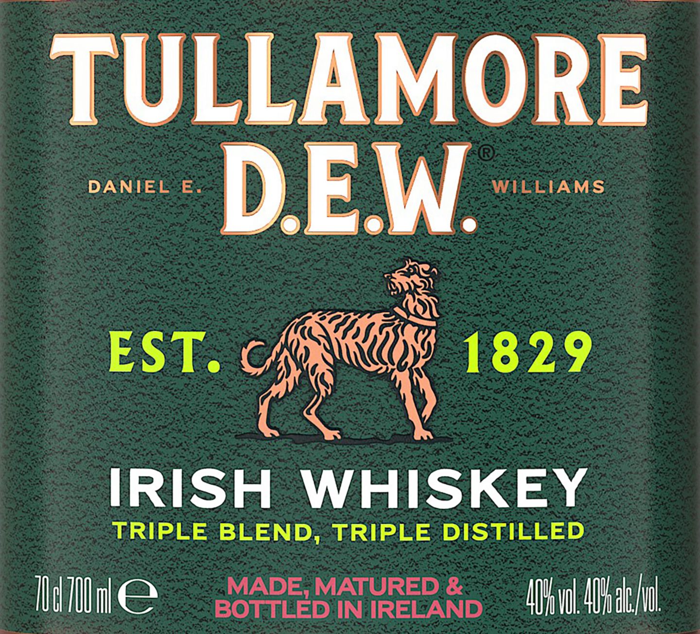 Ирландско уиски (Tullamore Dew)