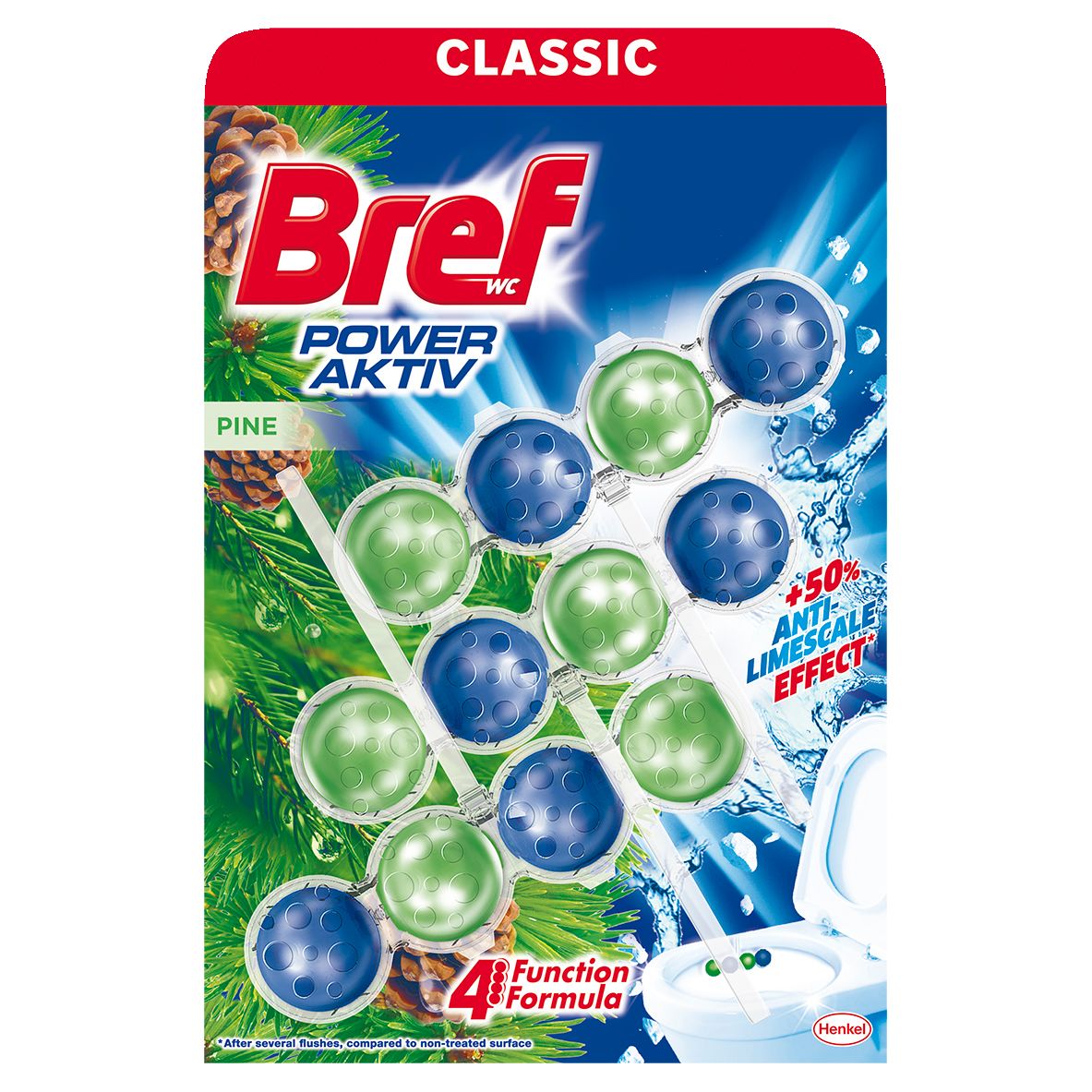WC ароматизатор Power Active Classic (Bref)