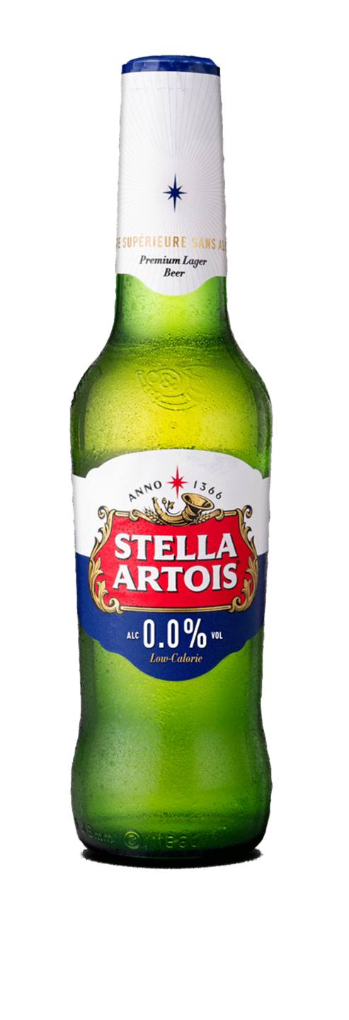 Бира 0% vol (Stella Artois)