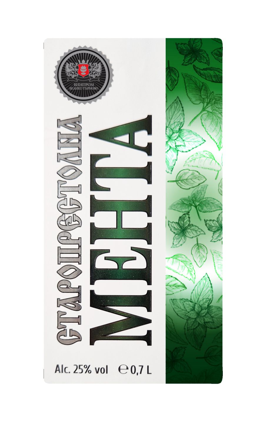 Ликьор Мента 25% vol (Старопрестолна)