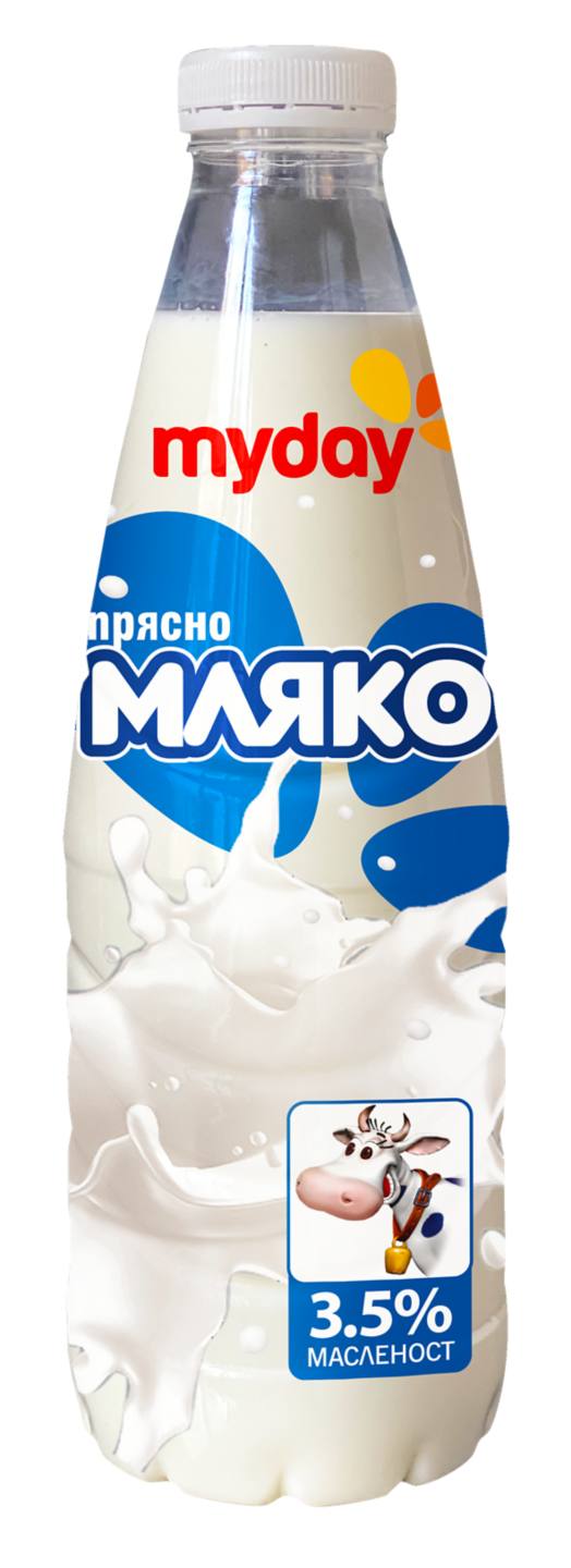 Прясно мляко 3,5% масленост (My Day)