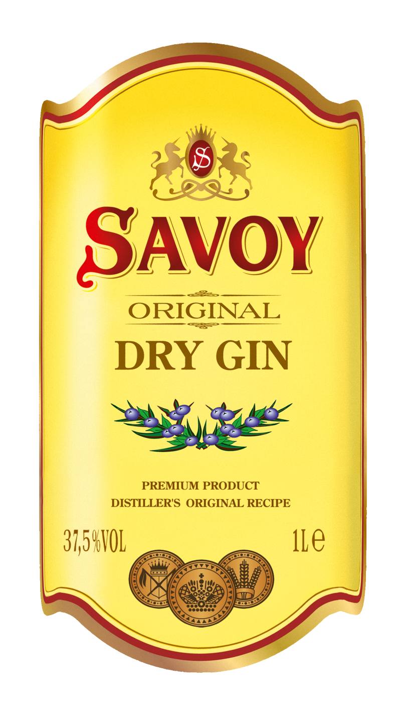 Джин 37,5% vol (SAVOY)