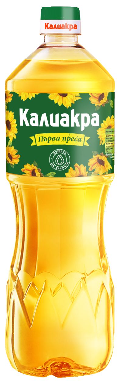 Слънчогледово олио до 4 бр. на покупка (Калиакра)