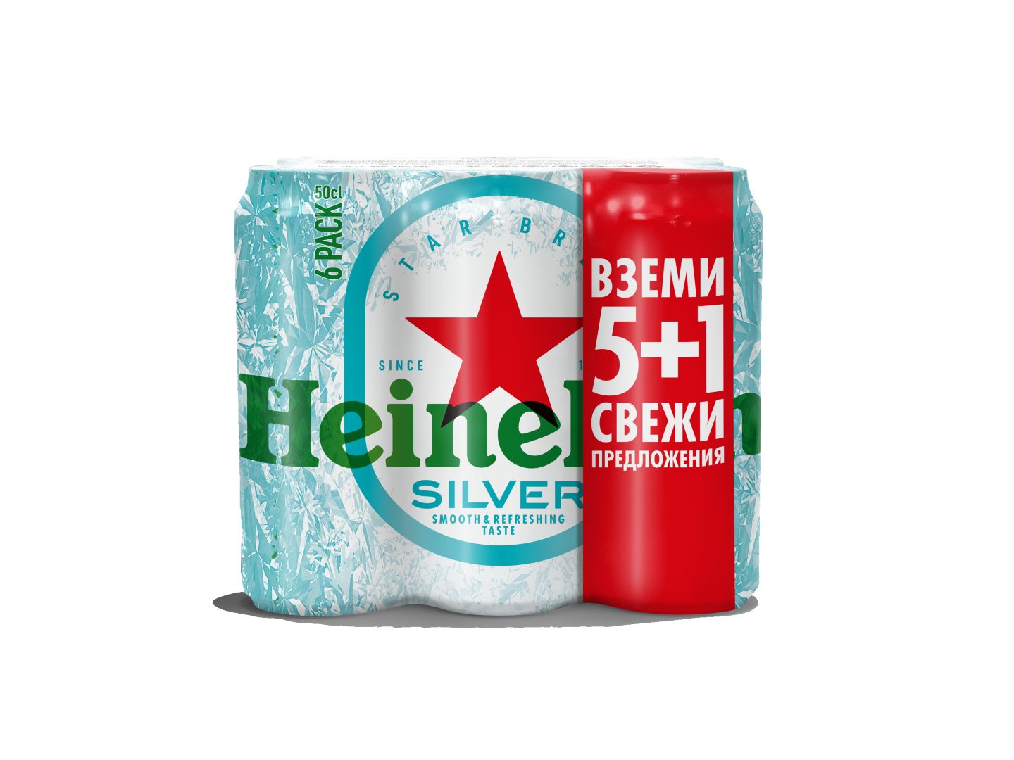 Бира 4% vol (Heineken)