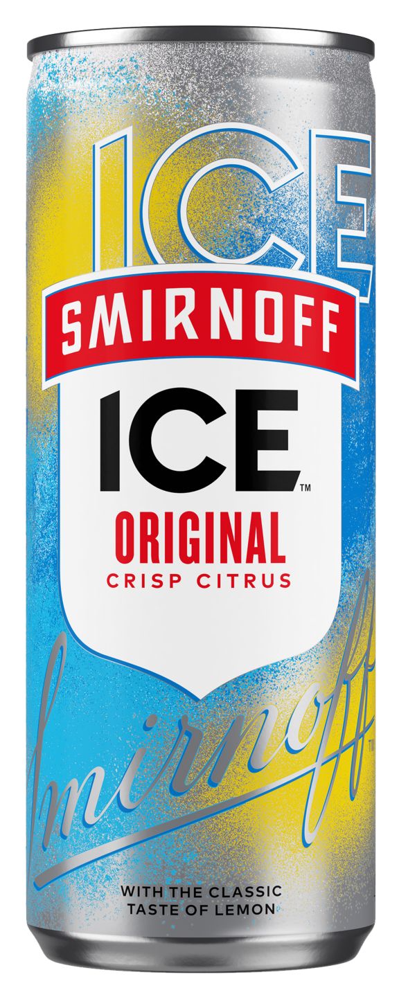 Коктейл с водка 4% vol (SMIRNOFF ICE)