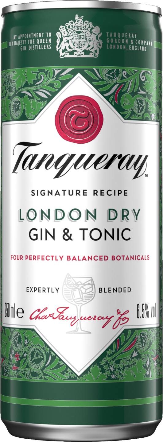 Коктейл с тоник 6,5% vol (Tanqueray)