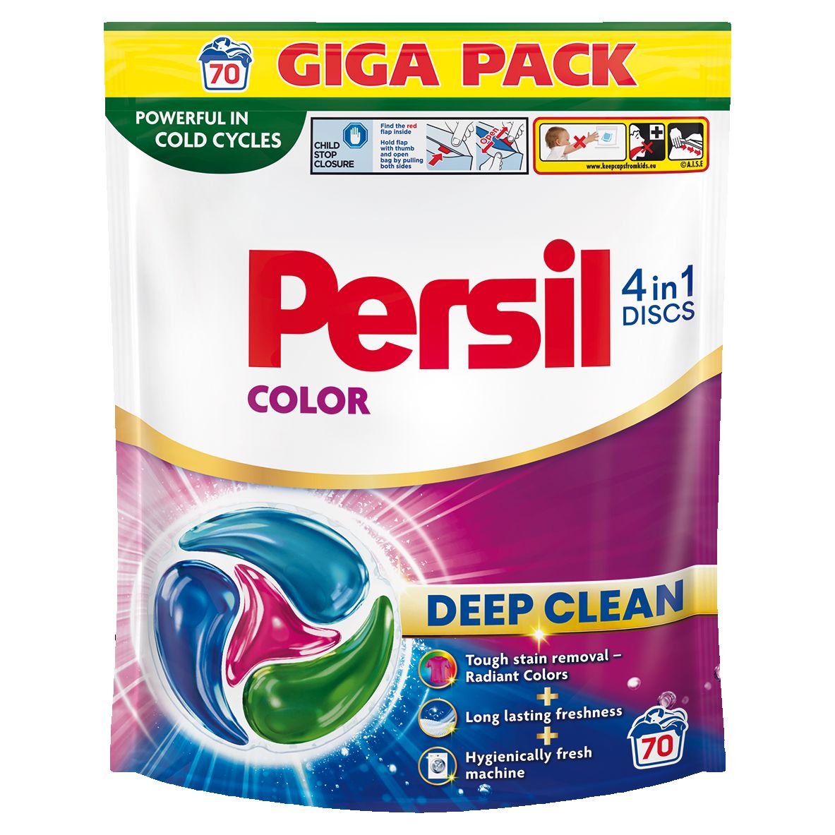 70 бр. Color (Persil Discs капсули)