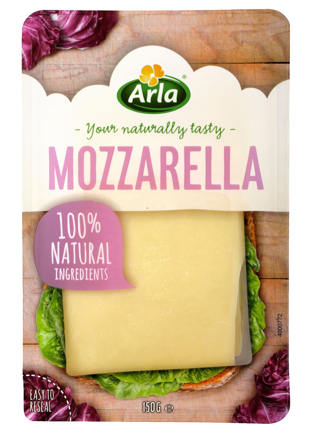 Гауда, Моцарела или Хаварти слайс (Arla)