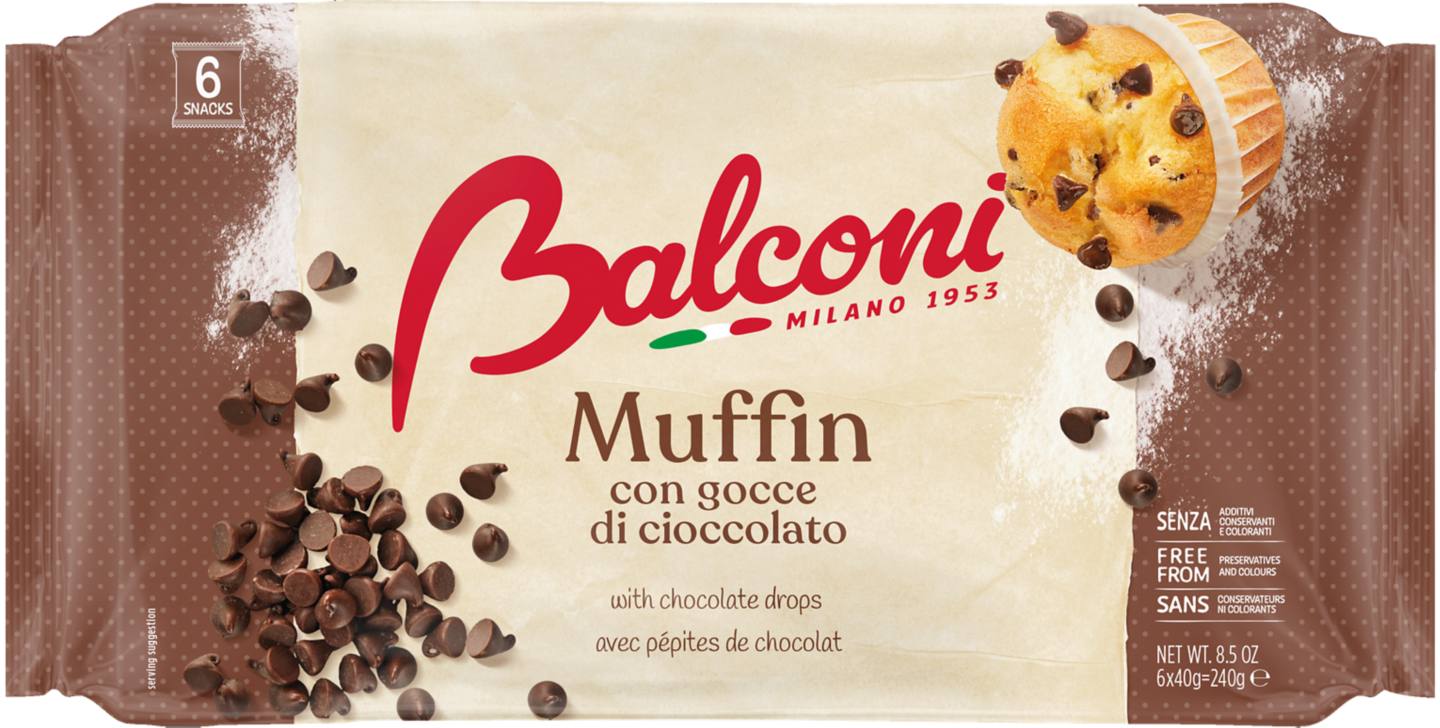 Мъфин или Плъмкейк различни видове (Balconi)