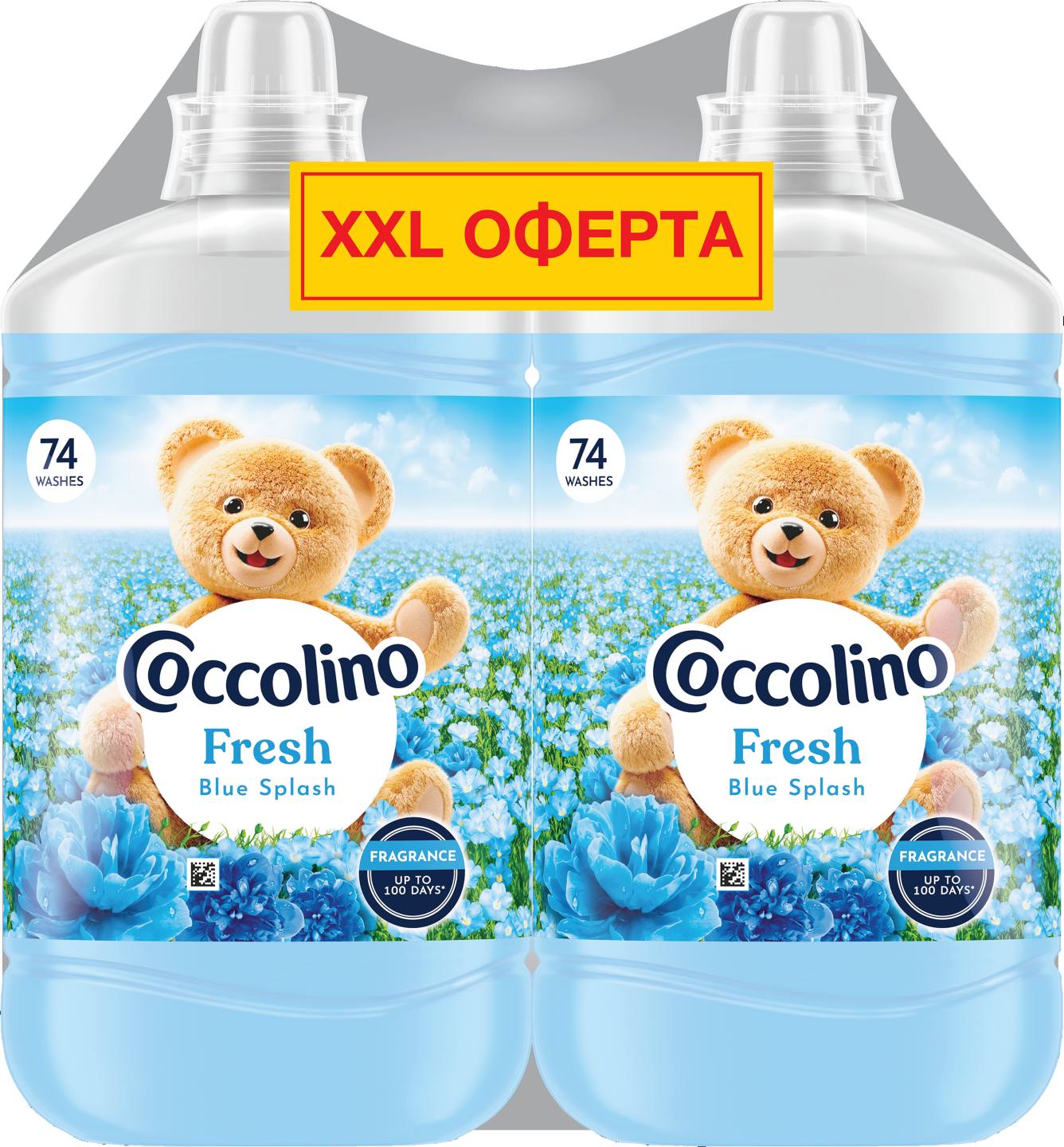Омекотител Blue Splash промопакет (COCCOLINO)
