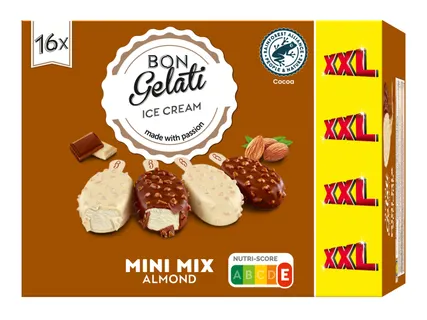 BON GELATI Мини сладолед на клечка микс XXL