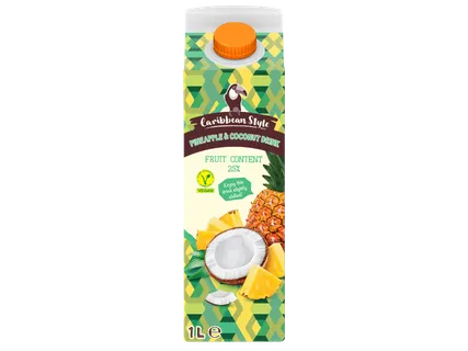 CARIBBEAN STYLE Напитка от ананас и кокос