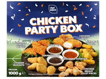 CHEF SELECT Пилешки парти хапки с дип