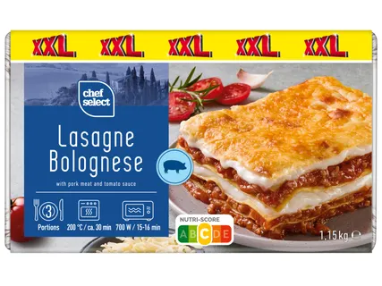 CHEF SELECT Лазаня Болонезе XXL