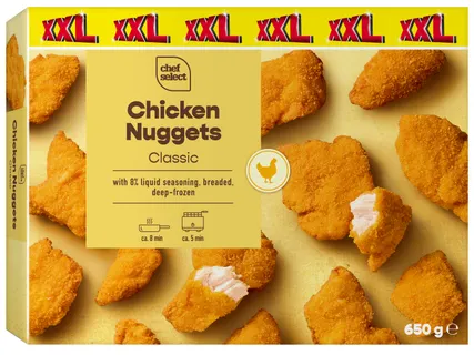 CHEF SELECT Панирани пилешки хапки XXL