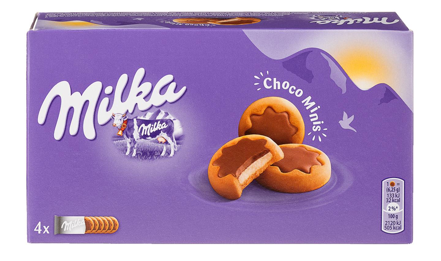 Бисквити Chocominis (Milka)