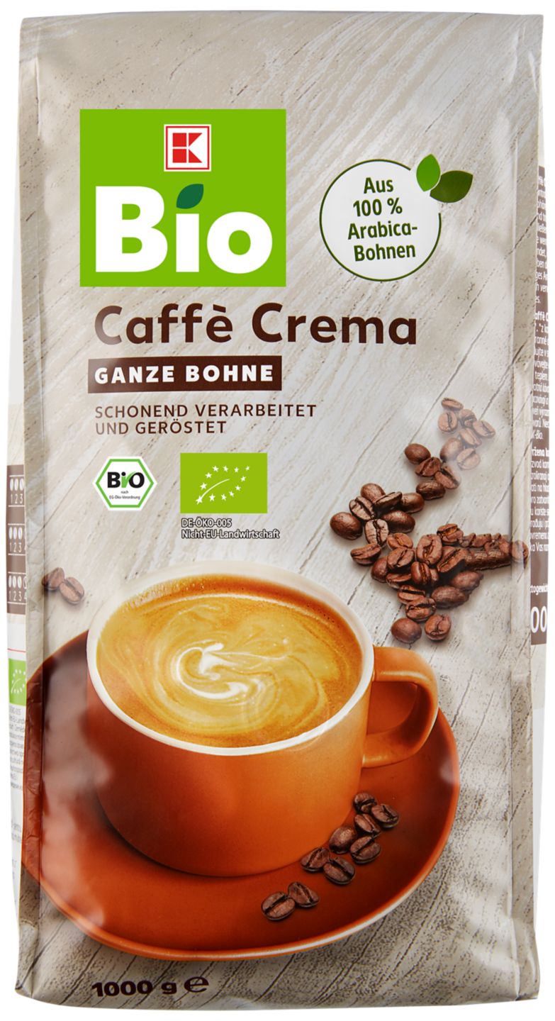 Биокафе на зърна Crema (K-Bio)