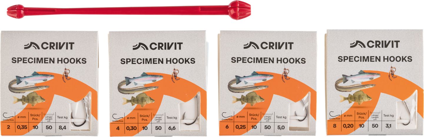 Куки за риболов различни видове (CRIVIT)