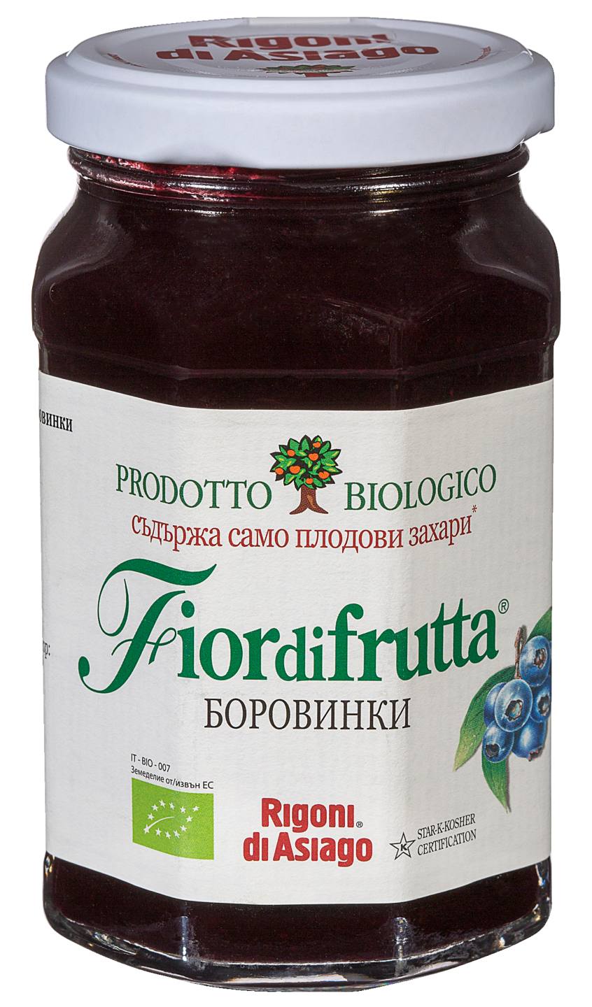 Биоконфитюр различни видове (Fior di Frutta)