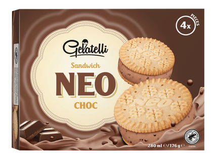 GELATELLI Сладоледен сандвич