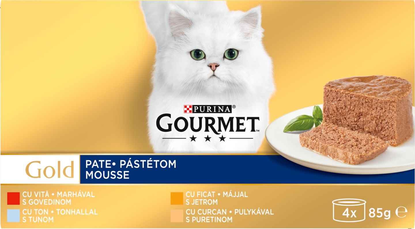 Храна за котки различни видове (Gourmet Gold)
