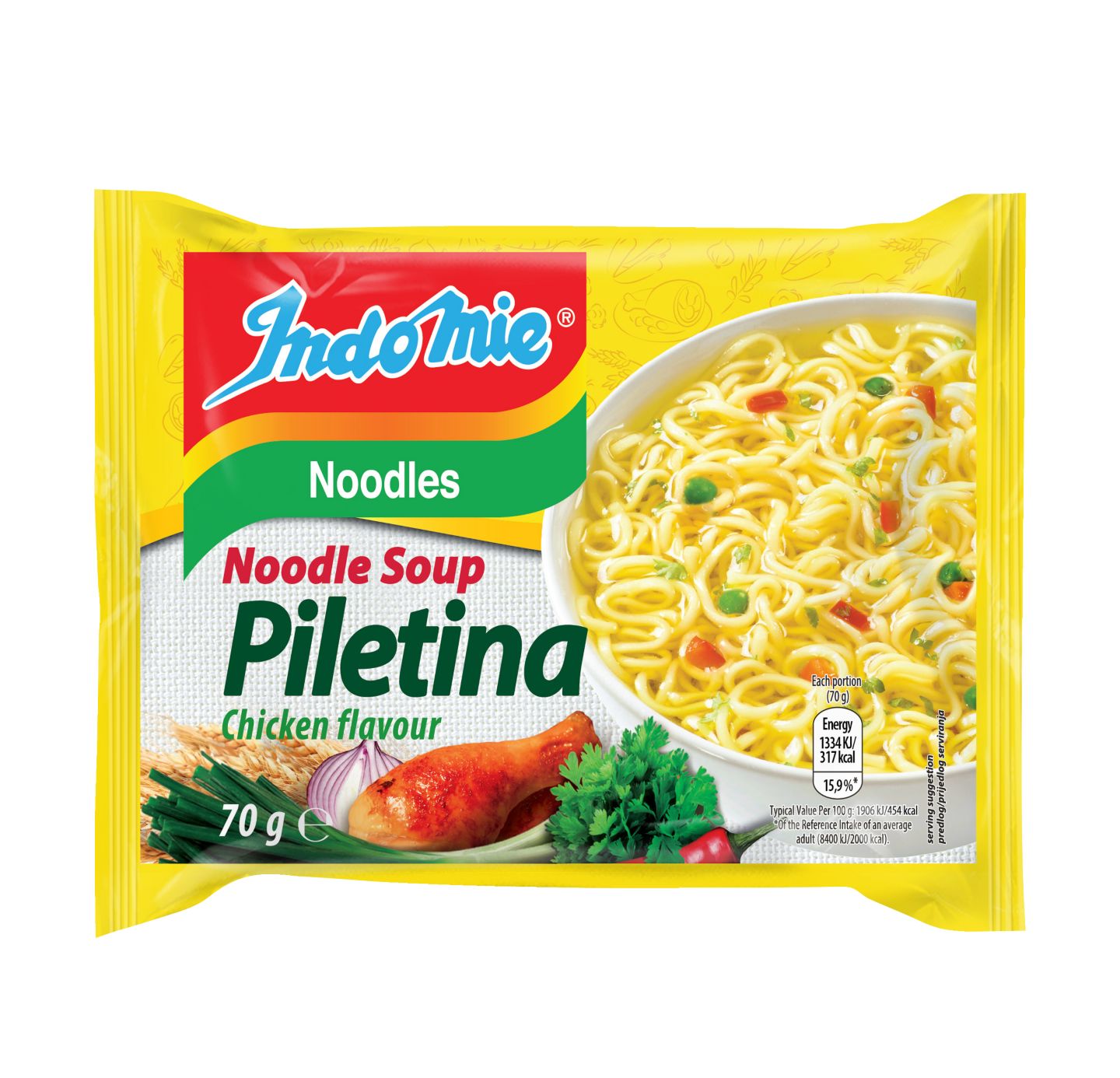 Инстантни спагети различни видове (Indomie)