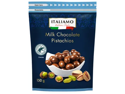ITALIAMO Шамфъстък в млечен шоколад