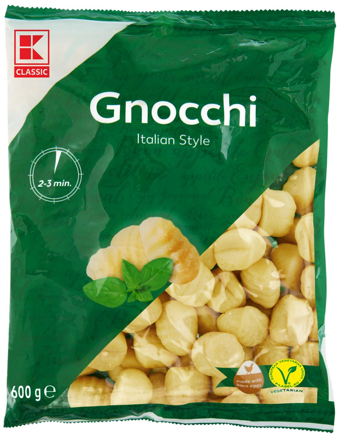 Прясна паста ньоки (K-Classic)