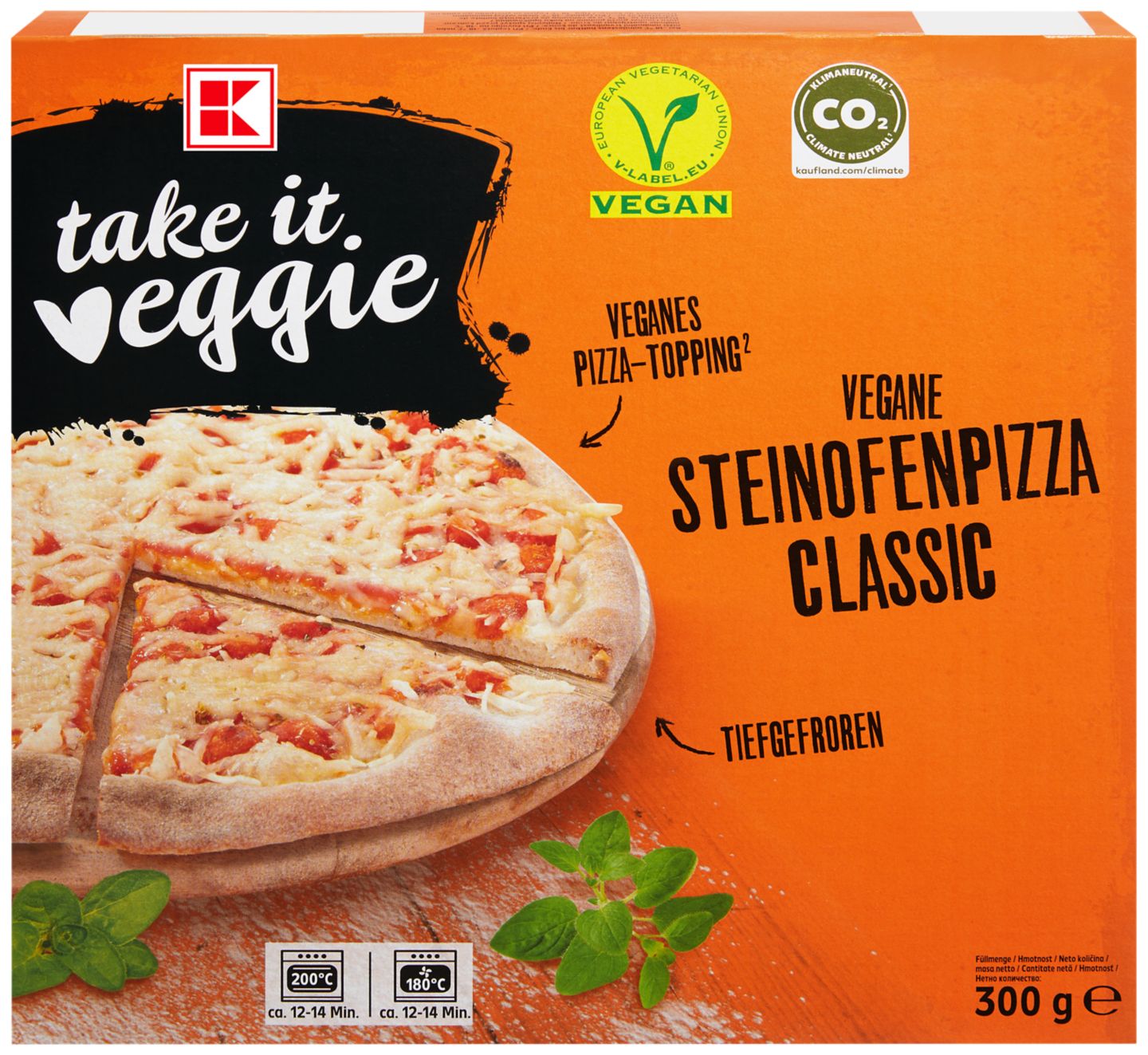 Веган пица различни видове (K-Take it Veggie)