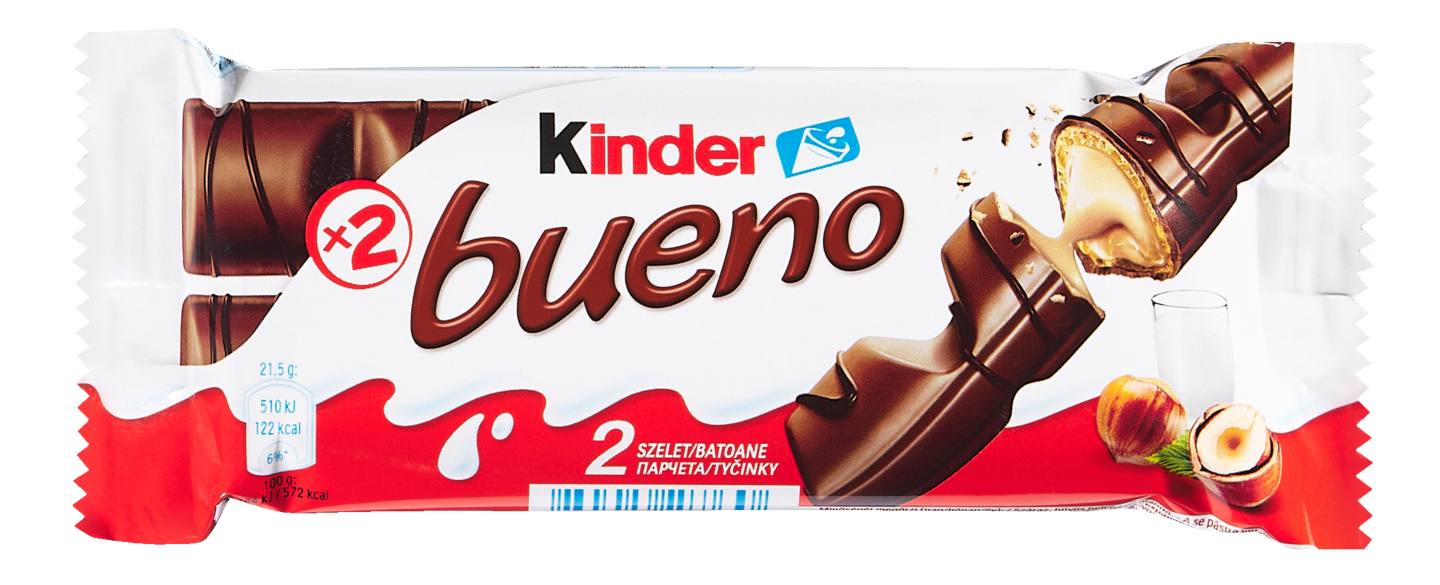 Вафлен десерт различни видове (Kinder Bueno)