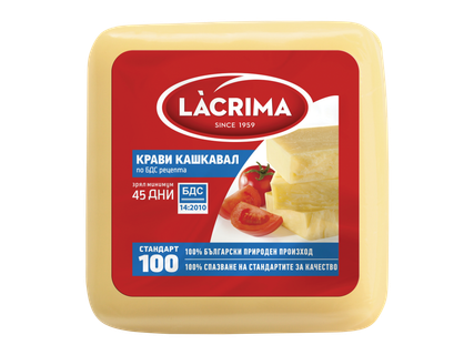 LACRIMA Кашкавал от краве мляко БДС