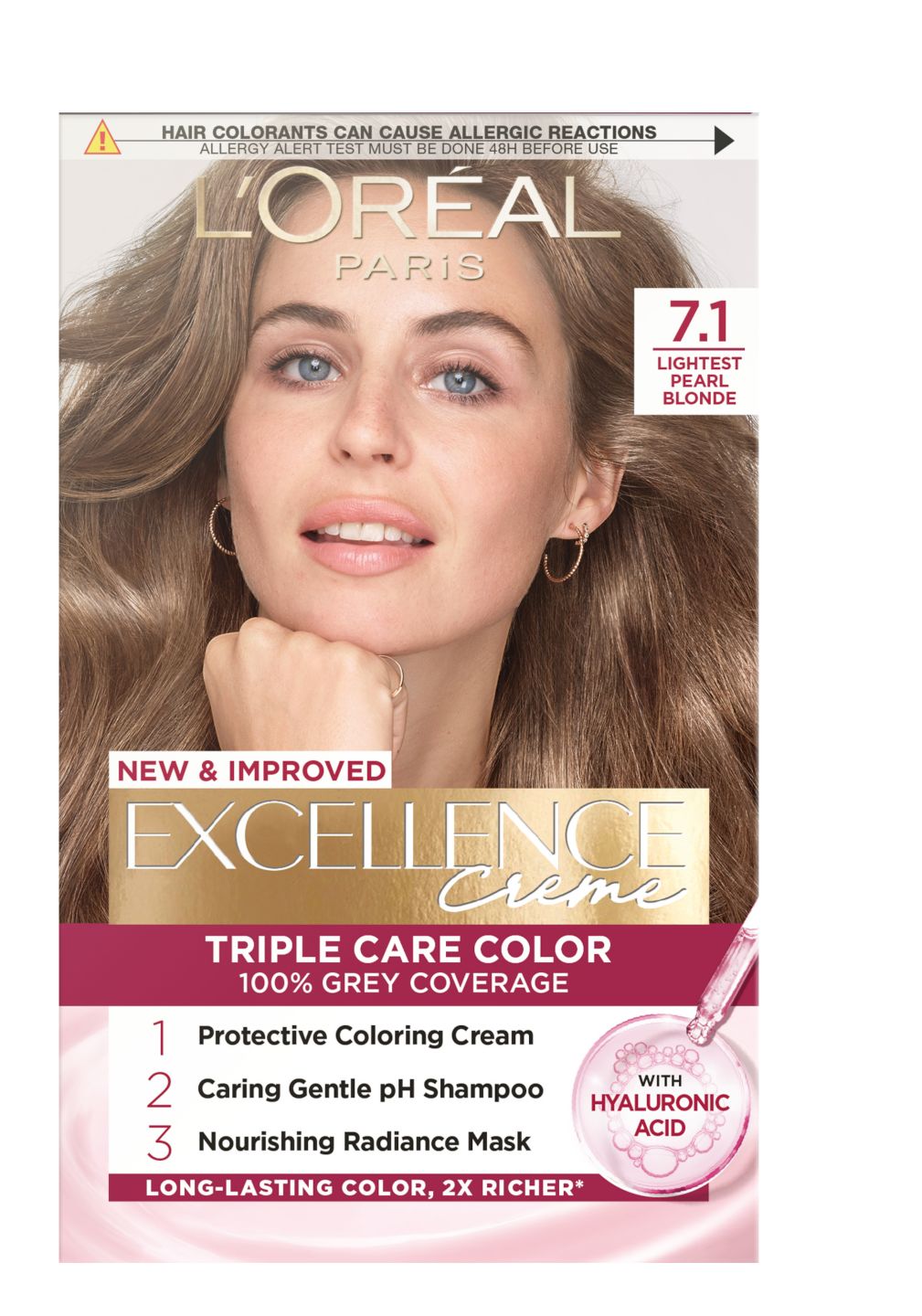 Боя коса различни цветове (Lоreal)