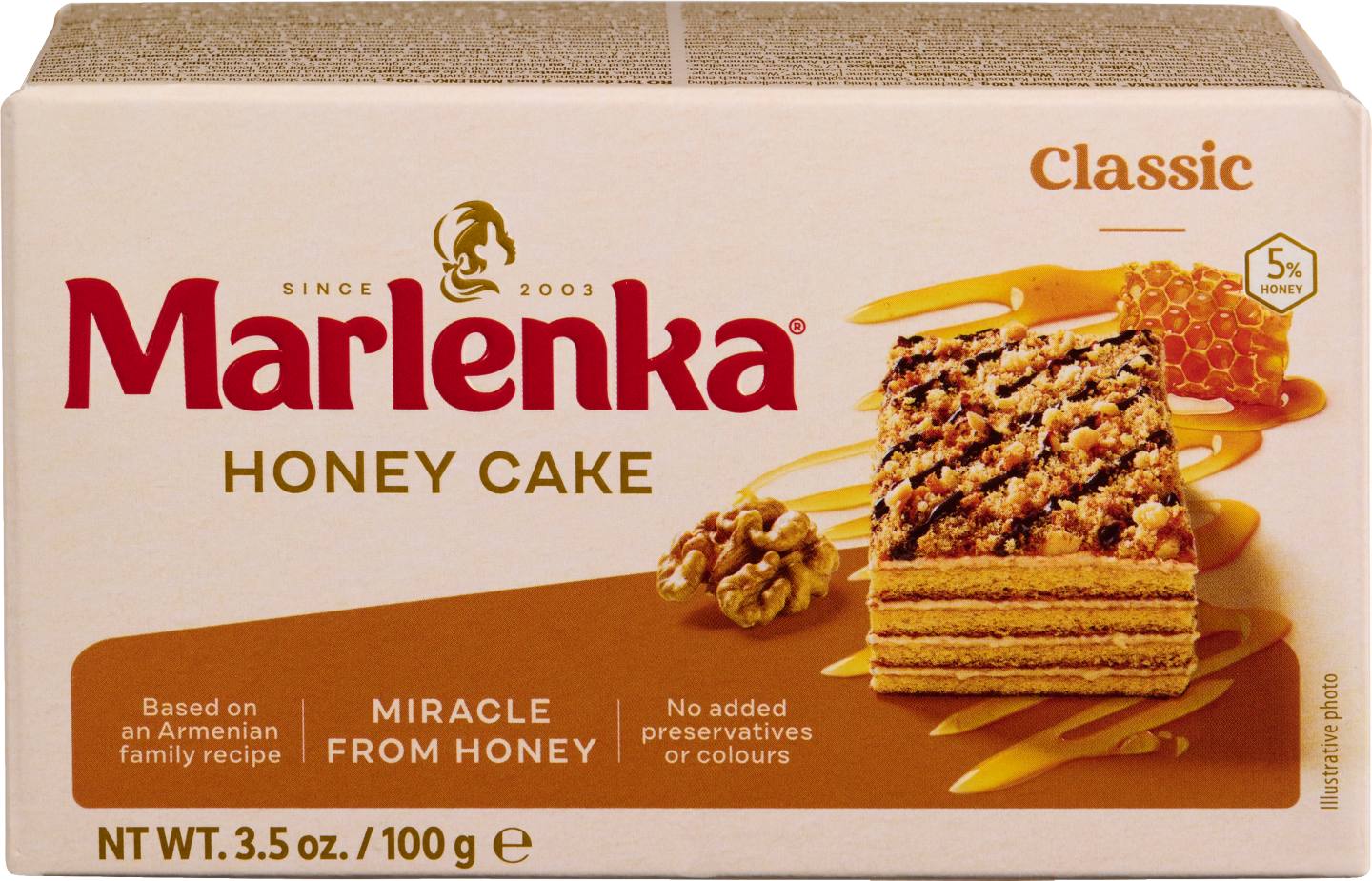 Mедена торта различни видове (MARLENKA)
