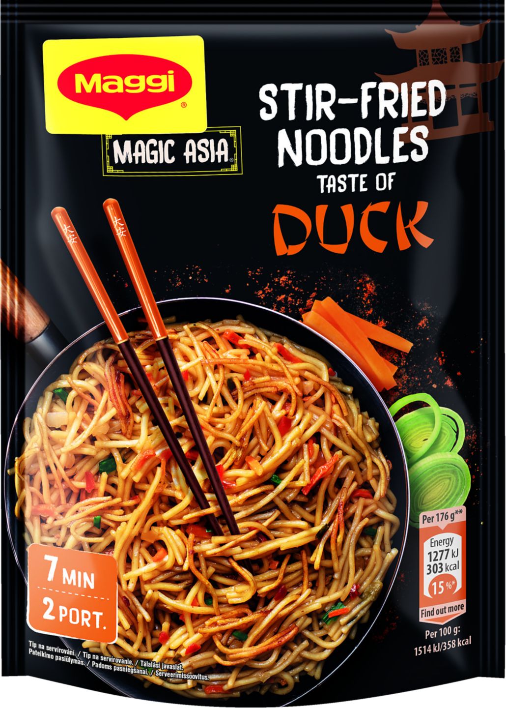 Нудли за тиган с вкус на патешко (MAGGI ASIA)
